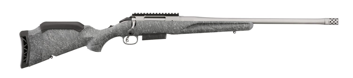 Ruger American Gen 2 Grey .450 BM 20" Threaded Barrel W/ Brake 3-Rounds
