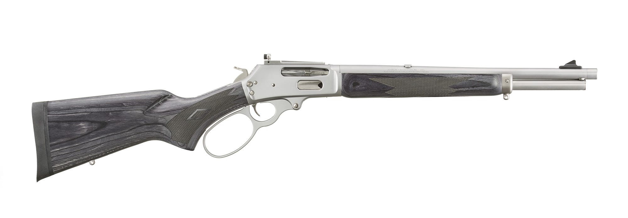 Marlin 336 Trapper Black Laminate / Silver .30-30 16.1" Barrel 5-Rounds
