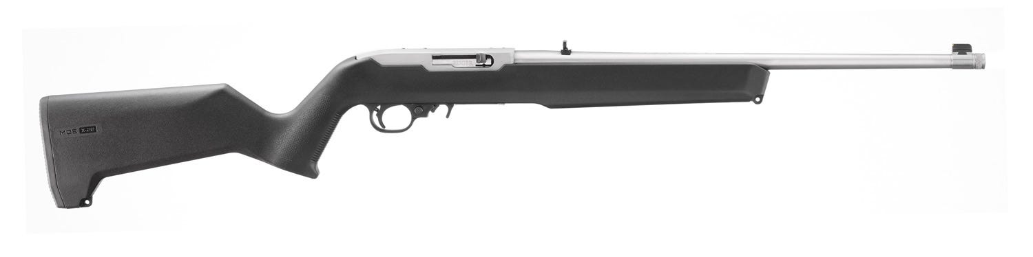 Ruger 10/22 Carbine Stainless With X-22 Stock .22 LR 18.5" Barrel 10-Rounds - Image 2