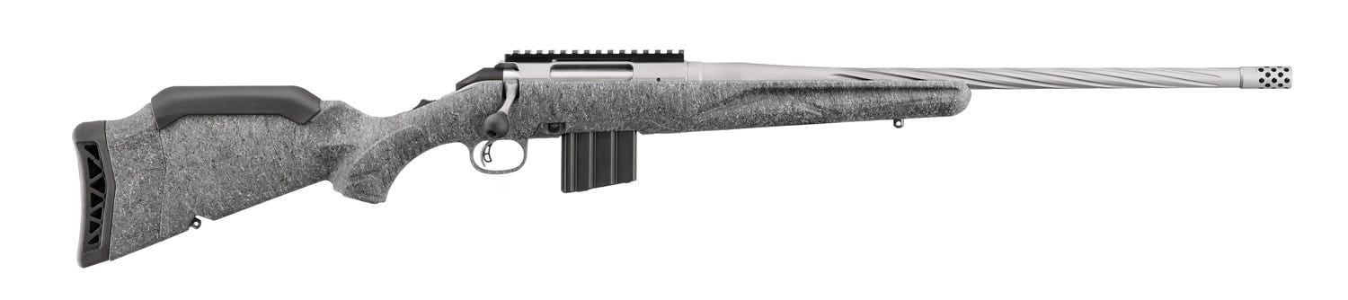 Ruger American Rifle Gen2 Grey Splatter 6.5 Grendel 20" Barrel 10-Rounds - Image 2