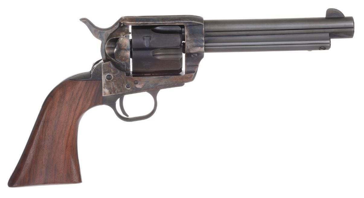 Taylors and Co 1873 Single Action Army Matte Blued .45 Colt 5.5" Barrel 6-Rounds