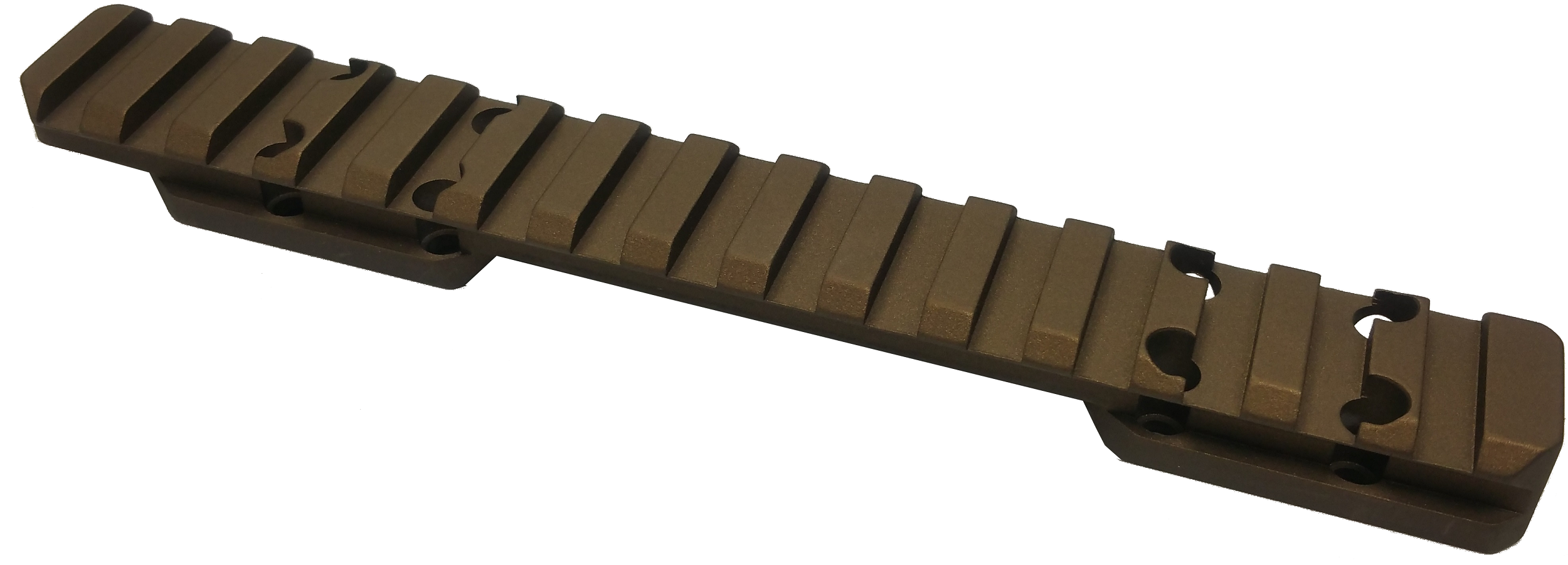Talley Manufacturing Picatinny Rail Smoked Bronze 20MOA for Browning X-Bolt Long-Action - Image 2
