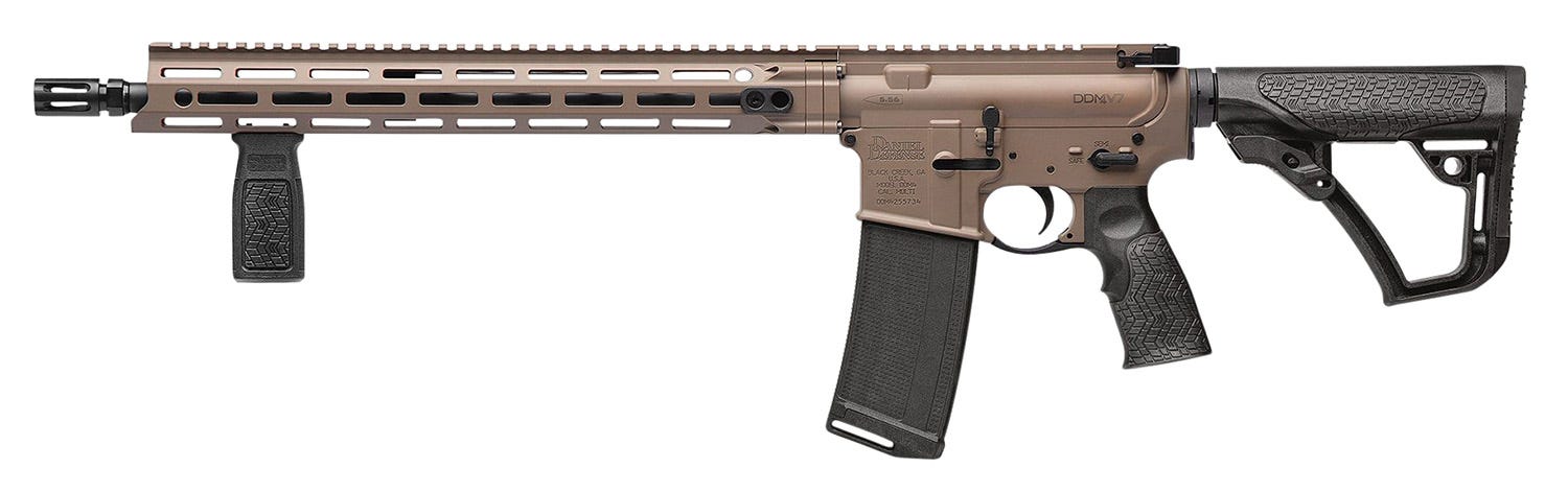 Daniel Defense DDM4V7 Flat Dark Earth 5.56 / .223 Rem 16" Barrel 30-Rounds - Image 2
