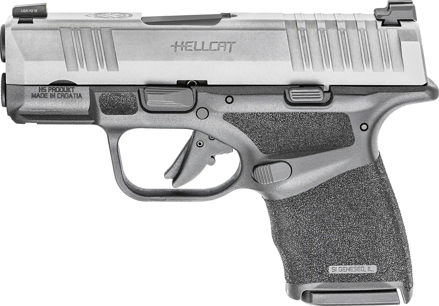 Springfield Armory Hellcat Micro-Compact Stainless 9mm 3" Barrel 13-Rounds - Image 4