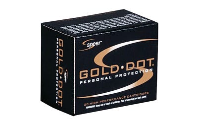 Speer Gold Dot 25 ACP 35 Grain Hollow Point (HP) 20 Round Box