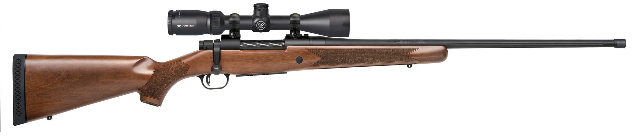 Mossberg Patriot 7MM Rem Mag 24" 3 Round Walnut Vortex Scope Combo