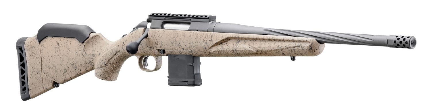 Ruger American Ranch Gen 2 FDE 7.62X39 16.1" Threaded Barrel W/ Brake 5-Rounds - Image 3