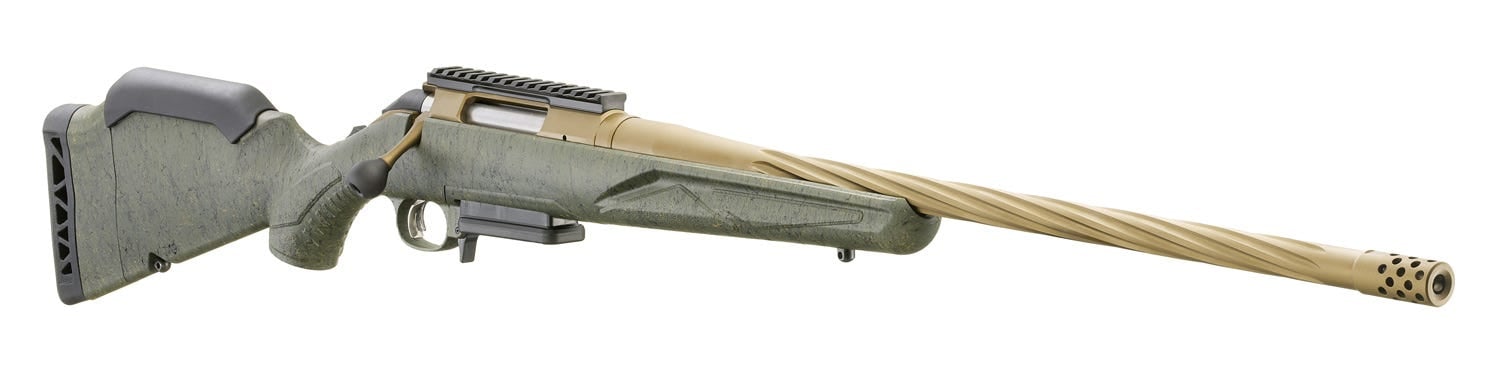 Ruger American Predator Rifle Gen II Green Splatter / Bronze .30-06 22" Barrel 4-Rounds - Image 4