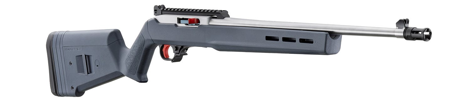 Ruger 60th Anniversary 10/22 Carbine Grey .22 LR 18.5" Barrel 10-Rounds - Image 4