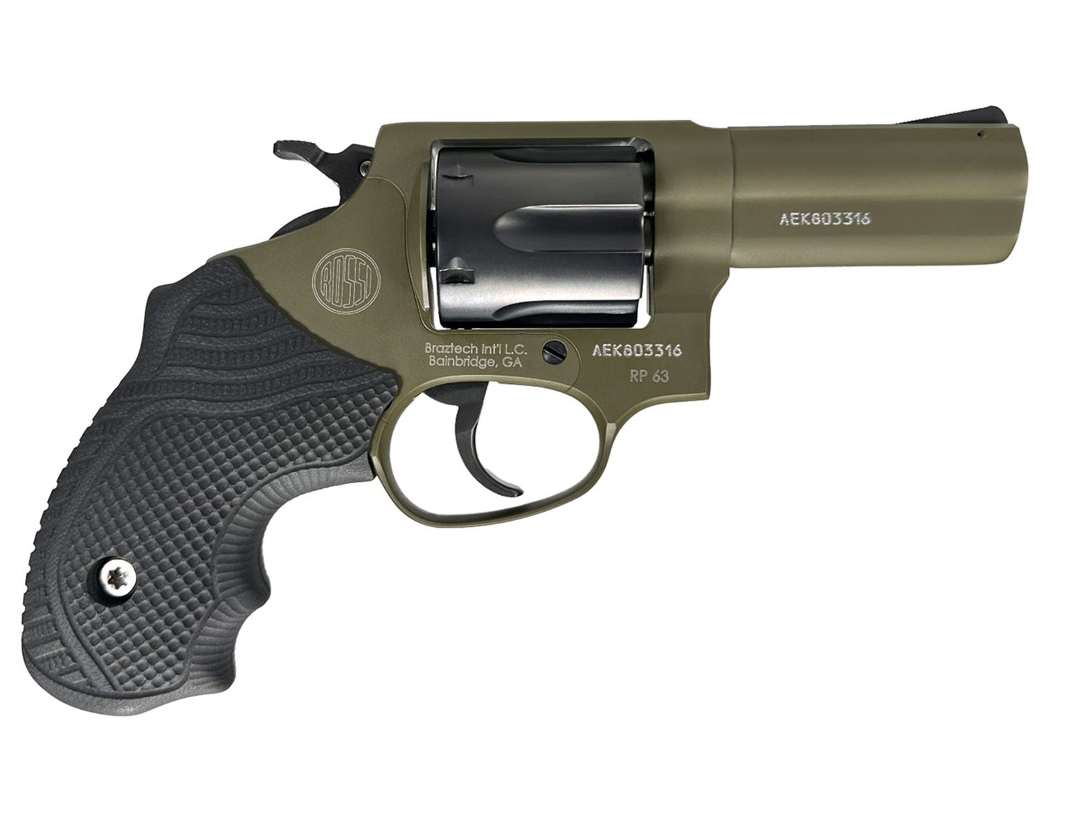 Braztech/Rossi RP63 OD Green .357 Mag / .38 SPL 3" Barrel 6-Rounds
