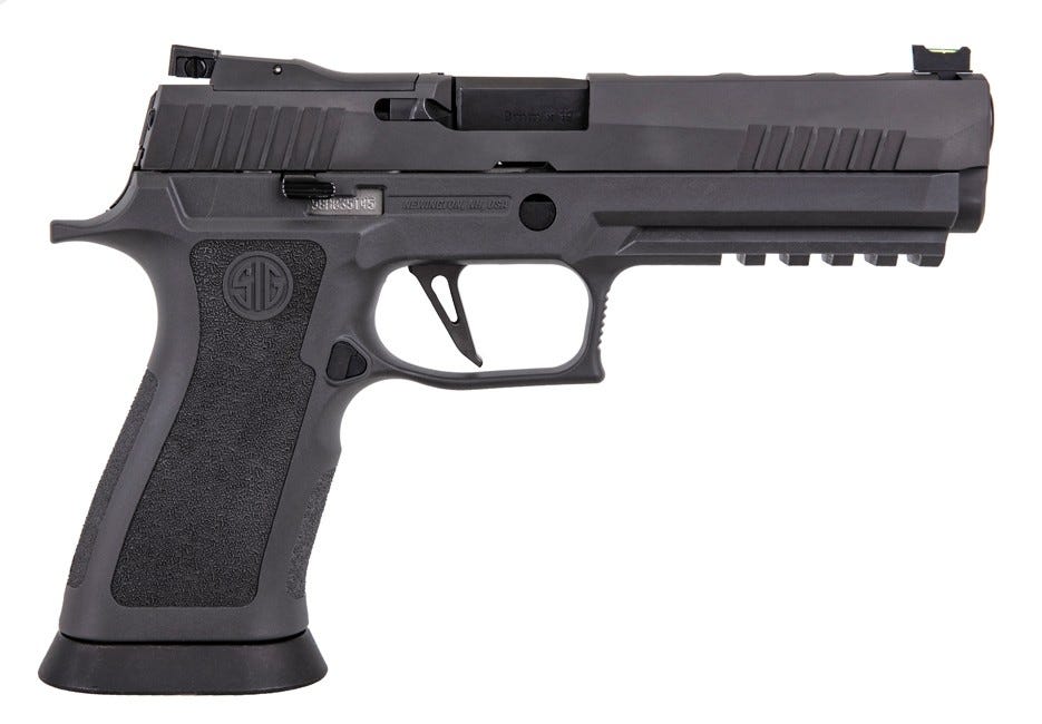 Sig Sauer P320 XFive Legion Gray 9mm 5" Barrel 17-Rounds Adjustable Sights