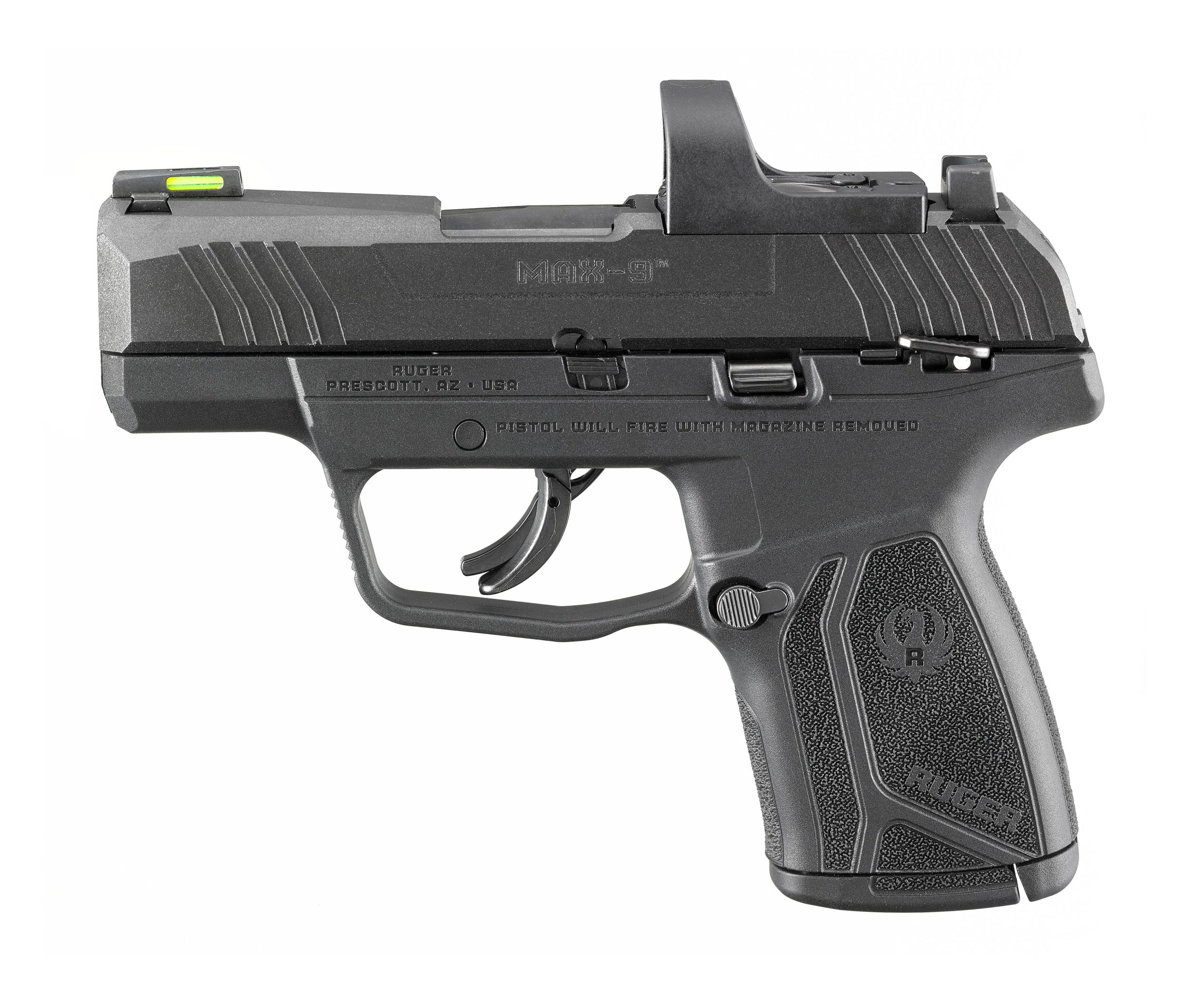 Ruger Max-9 9mm 3.2" Barrel 12-Rounds w/ Ruger ReadyDot - Image 2