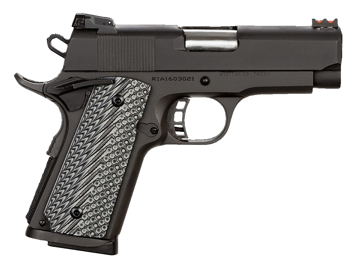 Rock Island Armory 1911 Rock Ultra CS Compact Black .45 ACP 3.5-inch 7Rds Adjustable Sights