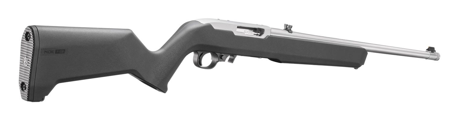Ruger 10/22 Carbine Stainless With X-22 Stock .22 LR 18.5" Barrel 10-Rounds - Image 4