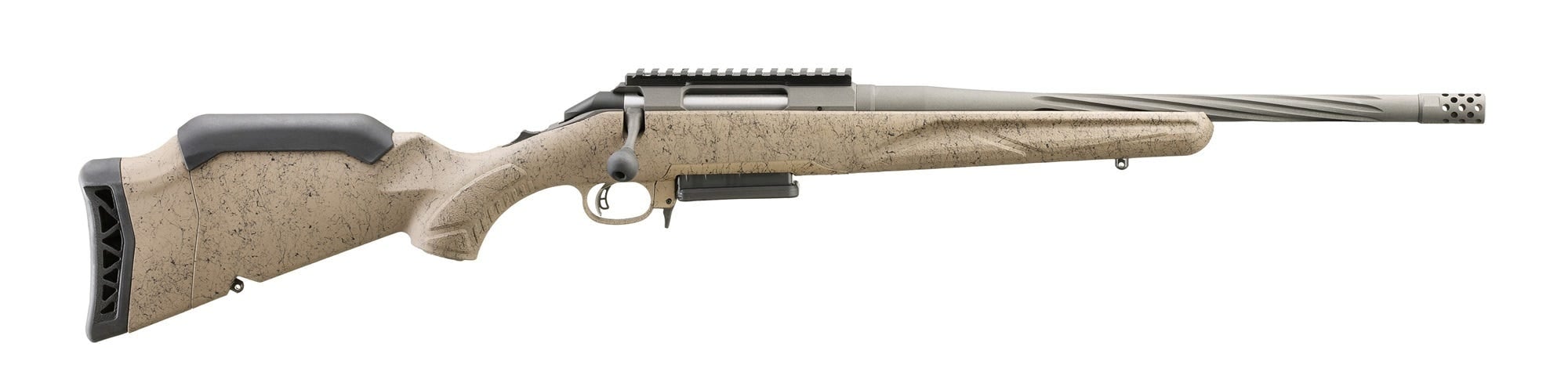 Ruger American Ranch Gen2 Flat Dark Earth .308 Win 16.1" Barrel 3-Rounds