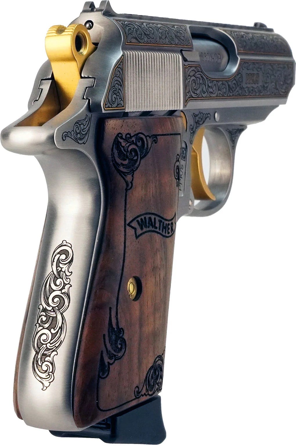 Walther PPK/S Exquisite Engraved .380 ACP 3.3" Barrel 7-Rounds - Image 4