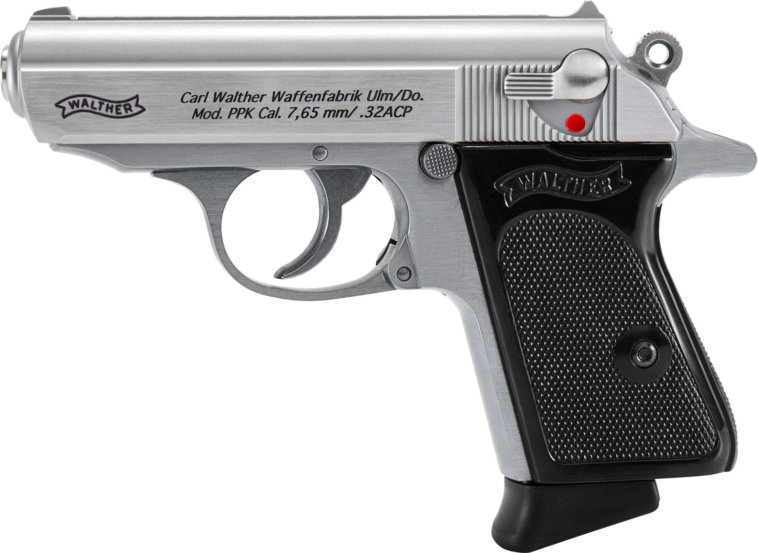Walther PPK Stainless .32 ACP 3.3" Barrel 6-Rounds - Image 3
