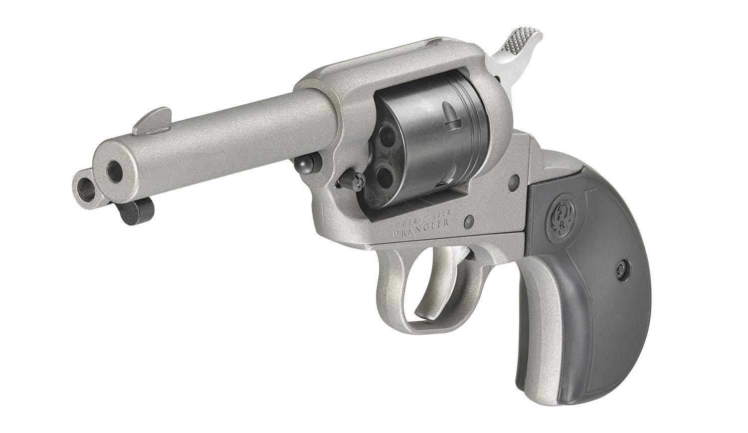 Ruger Wrangler Silver .22 LR 3.75" Barrel 6-Rounds - Image 4
