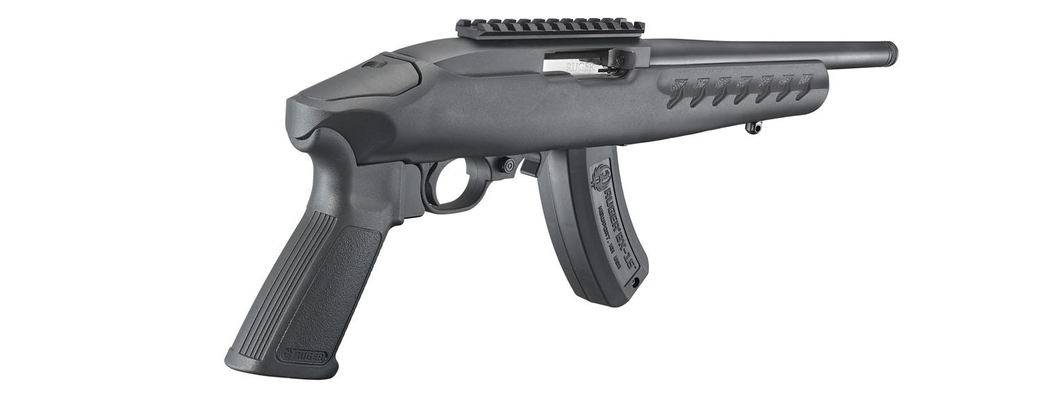 Ruger Charger Pistol Black .22 LR 10" Barrel 15-Rounds Threaded Barrel - Image 5