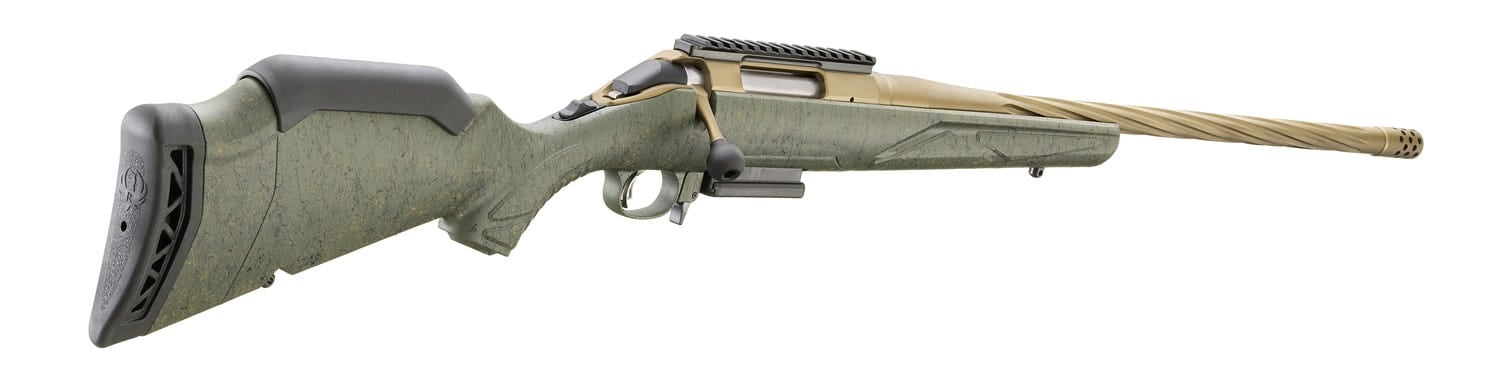 Ruger American Predator Rifle Gen II Green Splatter / Bronze 6.5 Grendel 22" Barrel 10-Rounds - Image 5