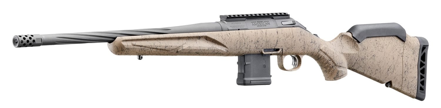 Ruger American Ranch Gen 2 FDE 7.62X39 16.1" Threaded Barrel W/ Brake 5-Rounds - Image 4
