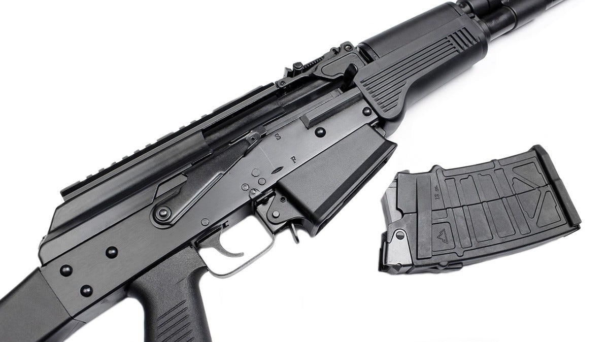 JTS M12AK Semi-Automatic Shotgun 12 GA 18.7" Barrel 3"-Chamber 5-Rounds - Image 4