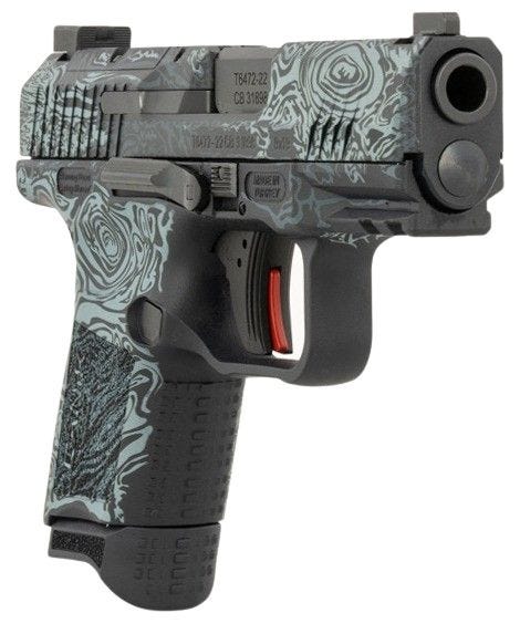 Canik TP9 Elite SC Damascus Blue 9mm 3.5" Barrel 15-Rounds - Image 3