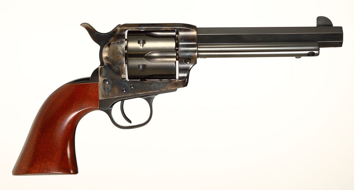 Taylors and Co Drifter Case Hardened .357 Mag / .38 SPL 5.5" Octagonal Barrel 6-Rounds
