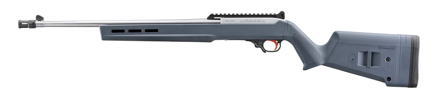 Ruger 60th Anniversary 10/22 Carbine Grey .22 LR 18.5" Barrel 10-Rounds - Image 3