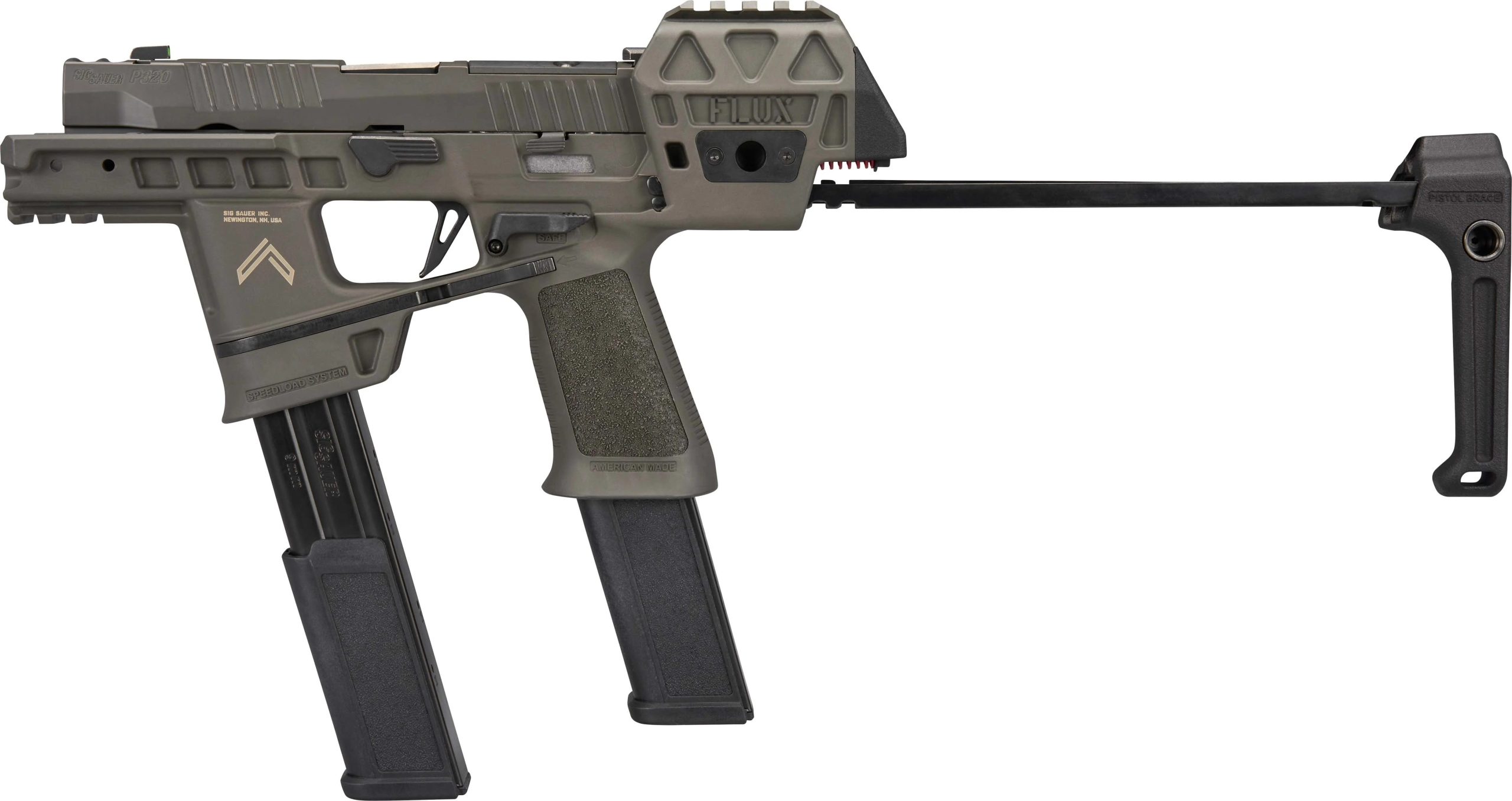Sig Sauer P320 Flux Legion Grey 9mm 3.9" Barrel 30-Rounds - Image 2