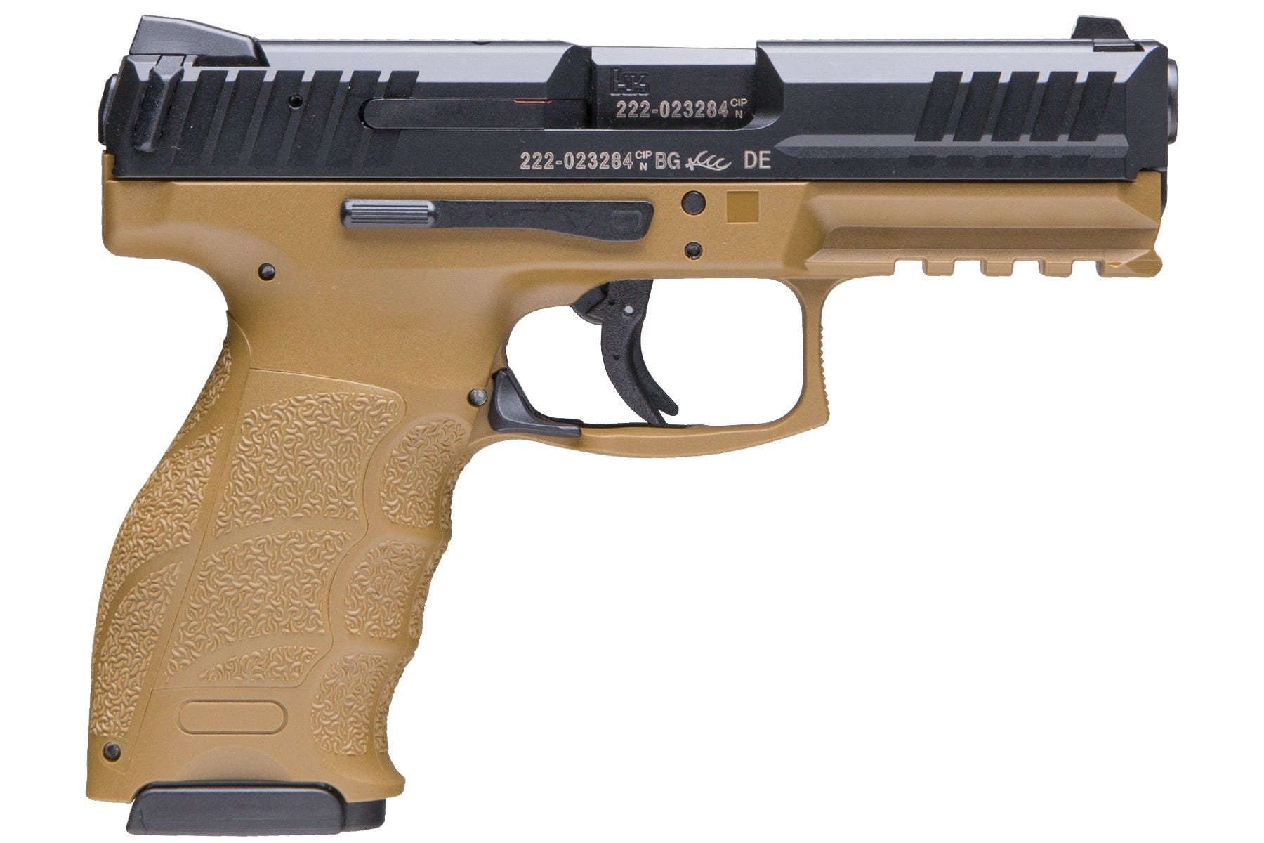Heckler and Koch VP9 Flat Dark Earth 9mm 4.09" Barrel 17-Rounds Night Sights