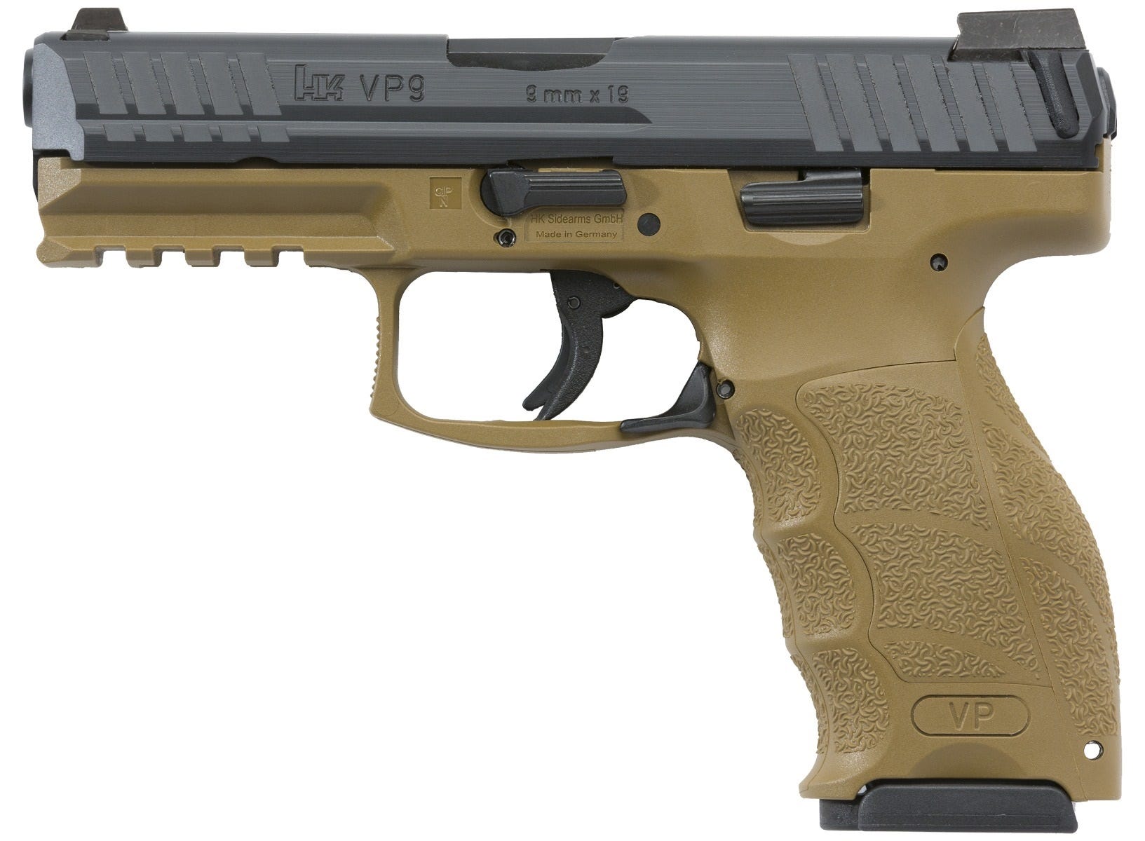 Heckler and Koch VP9 Flat Dark Earth 9mm 4.09" Barrel 17-Rounds Night Sights - Image 2