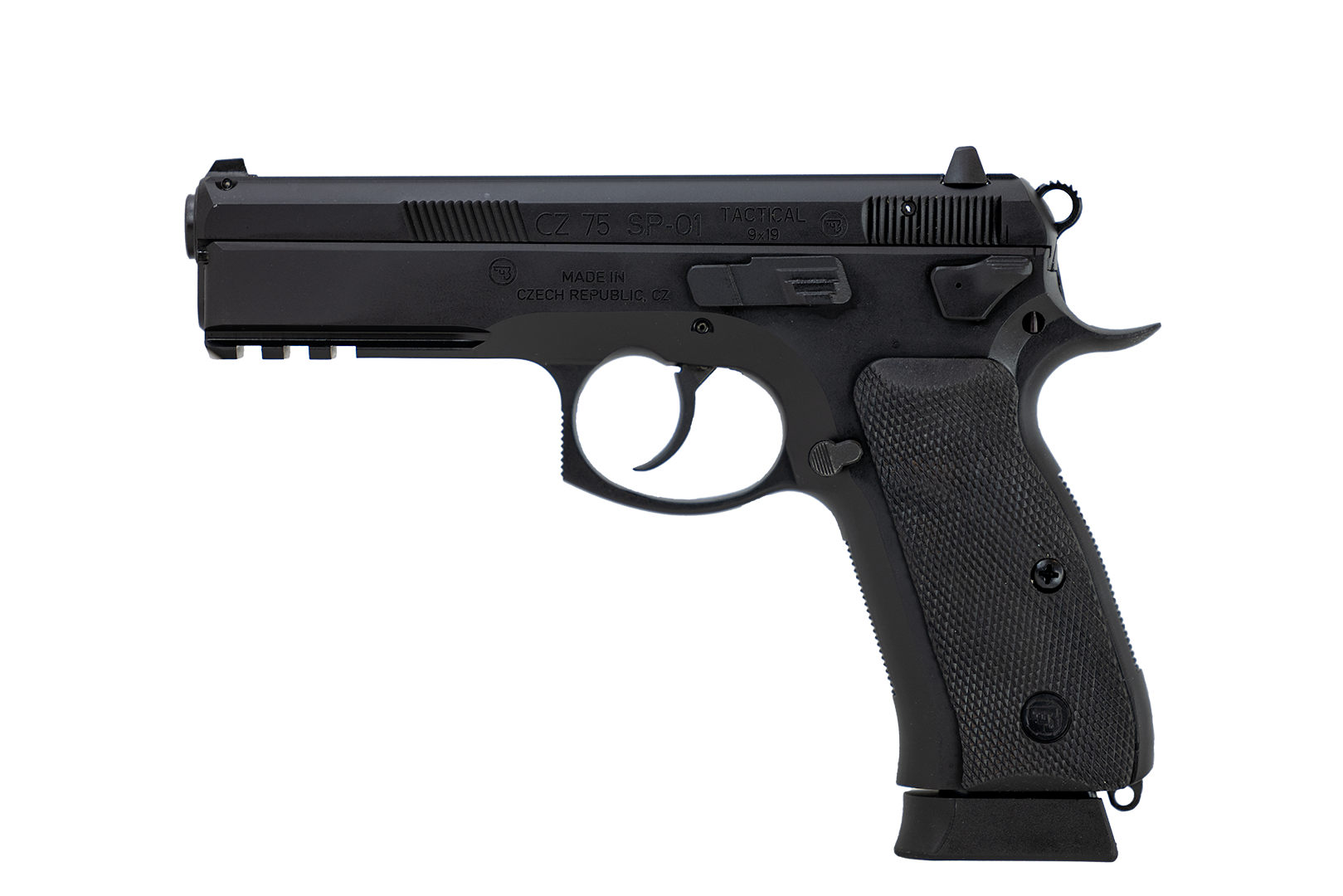 CZ 75 SP-01 Tactical 9mm 4.6" Barrel 19-Rounds - Image 3