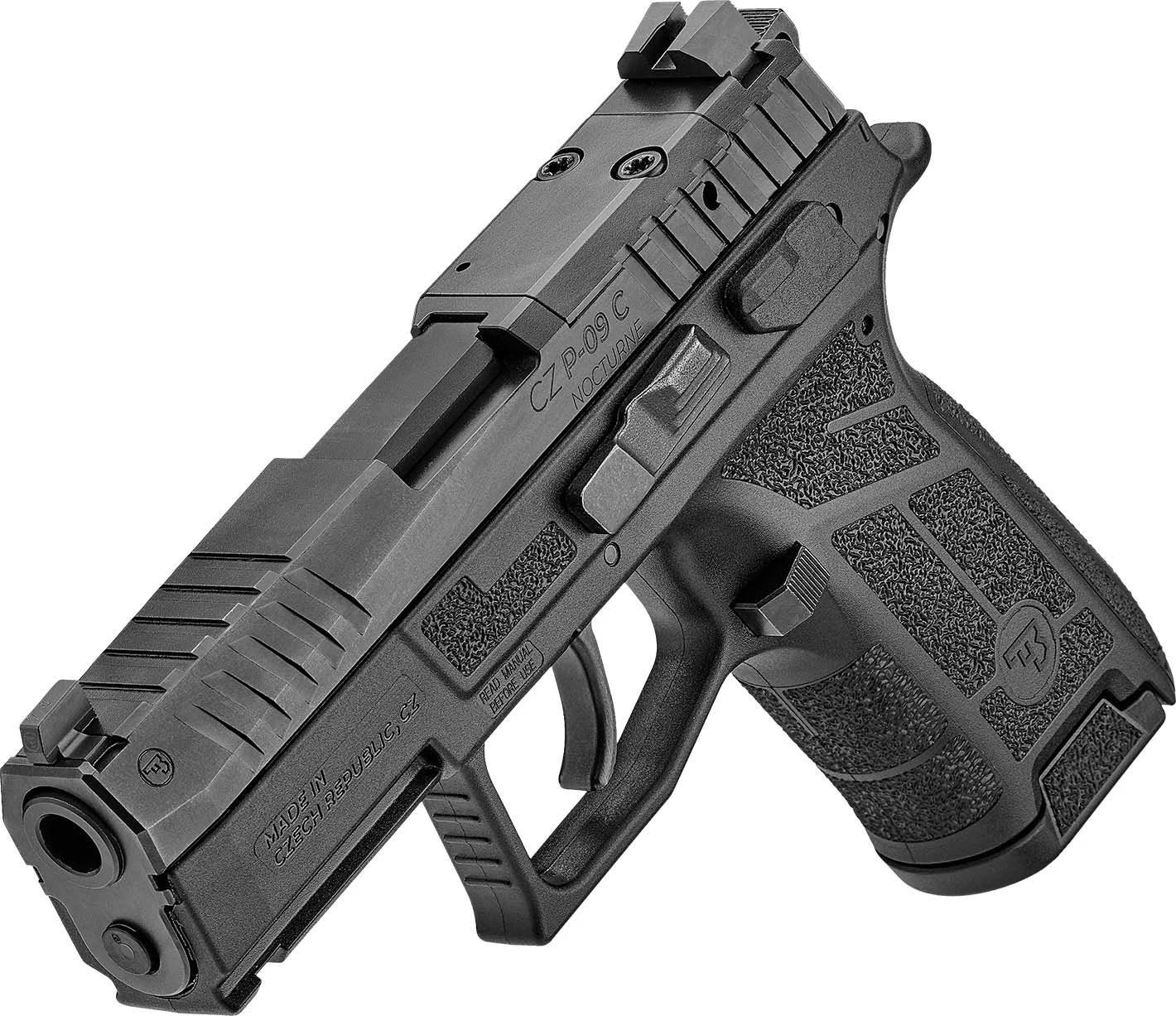 CZ P-09 C Nocturne 9mm 3.7" Barrel 15-Rounds - Image 3