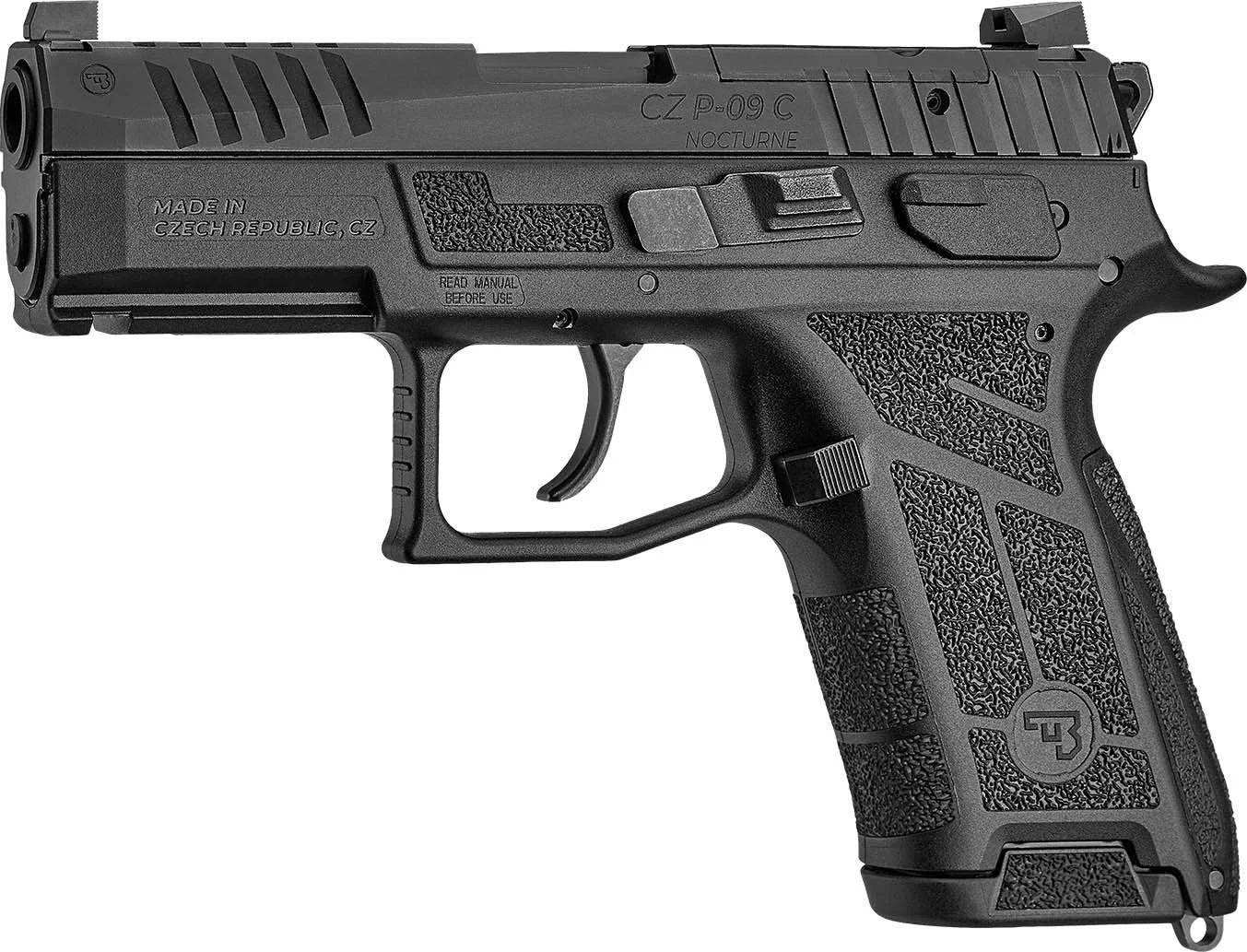 CZ P-09 C Nocturne 9mm 3.7" Barrel 15-Rounds