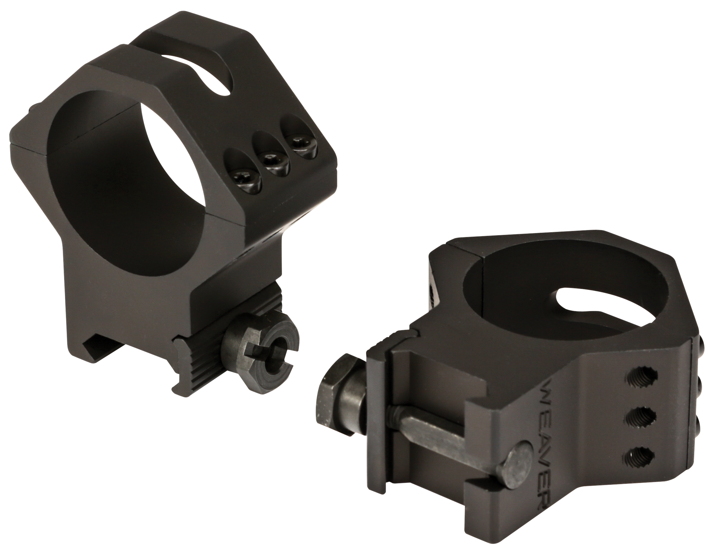 Weaver 6-Hole Tactical Picatinny Rings 34mm High Mount