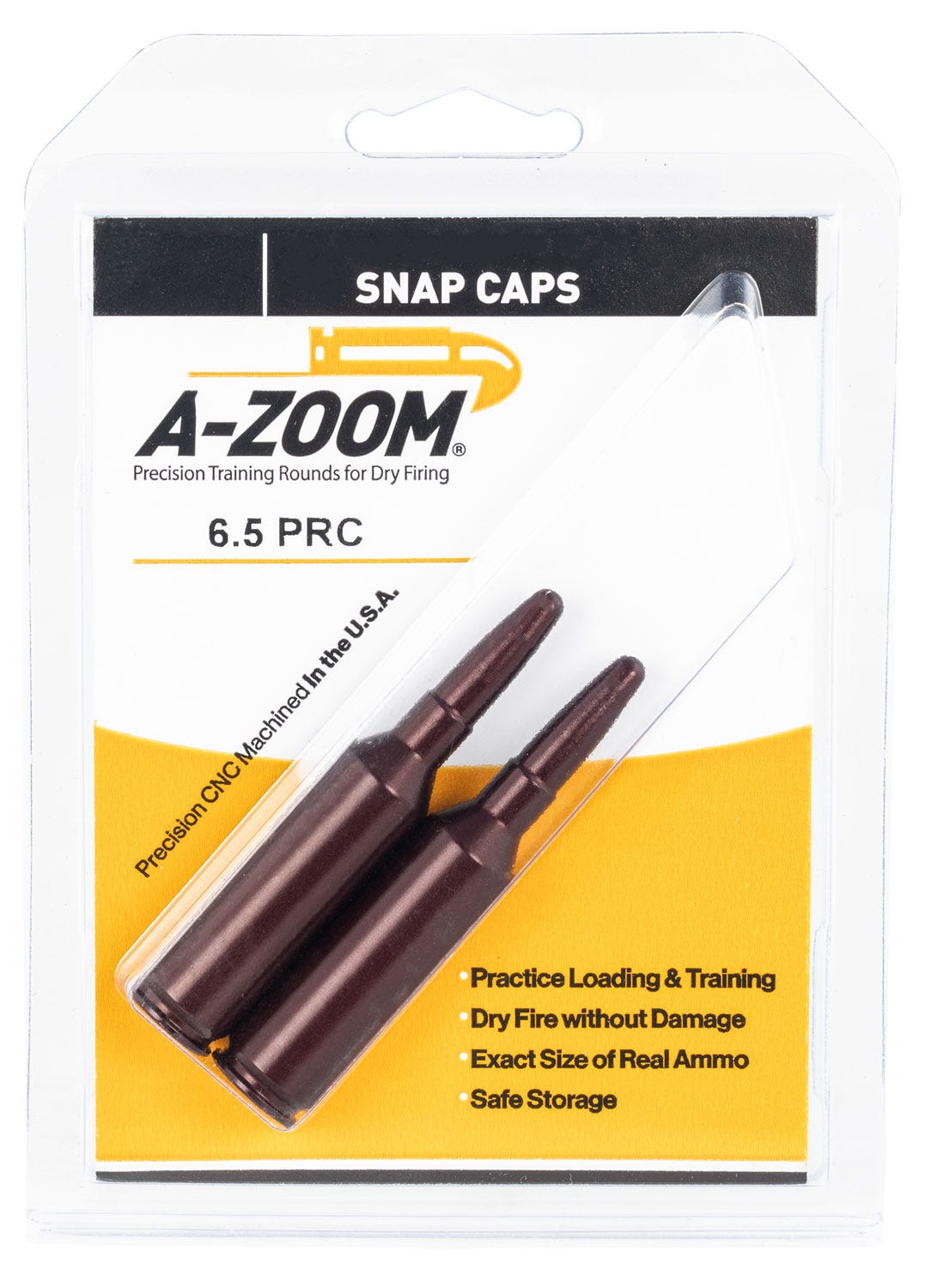 A-Zoom 6.5 PRC Snap Cap 2PK