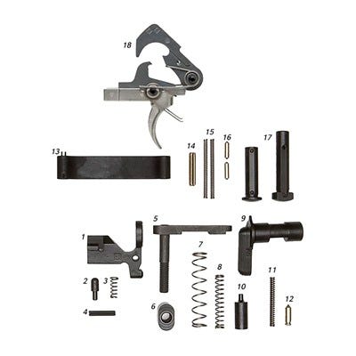 ALG Defense Lower Parts Kit with ACT Trigger