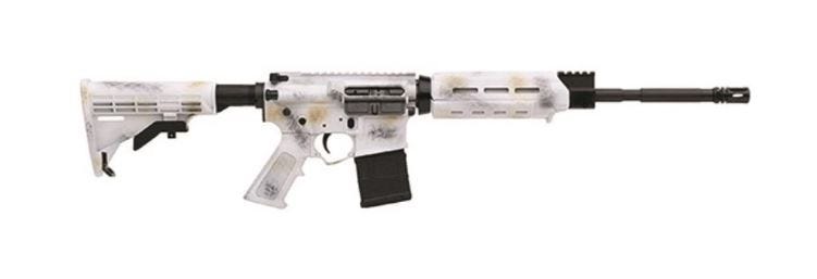 APF Econo Carbine Optic-Ready AR-15 .223 Wylde 16" Barrel 20 Rounds Snow Camo
