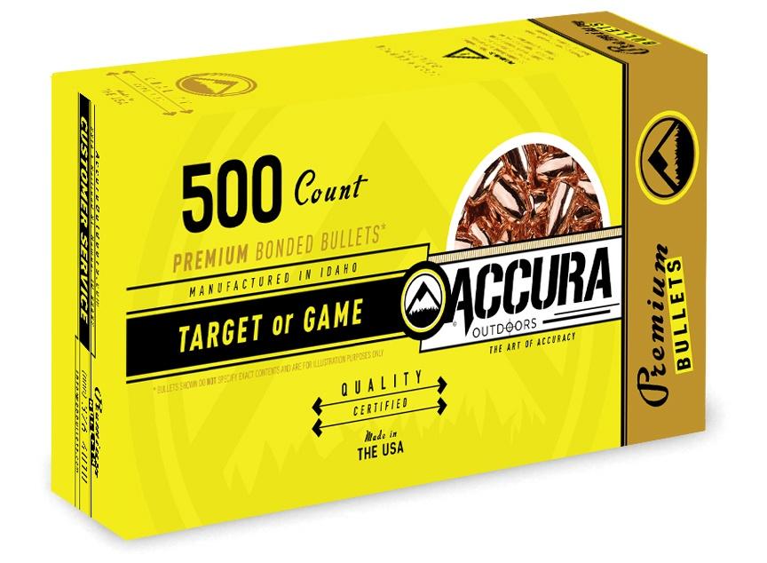 Accura Premium Powerbond Projectiles .380 Cal 100-Grain 500-Count FP