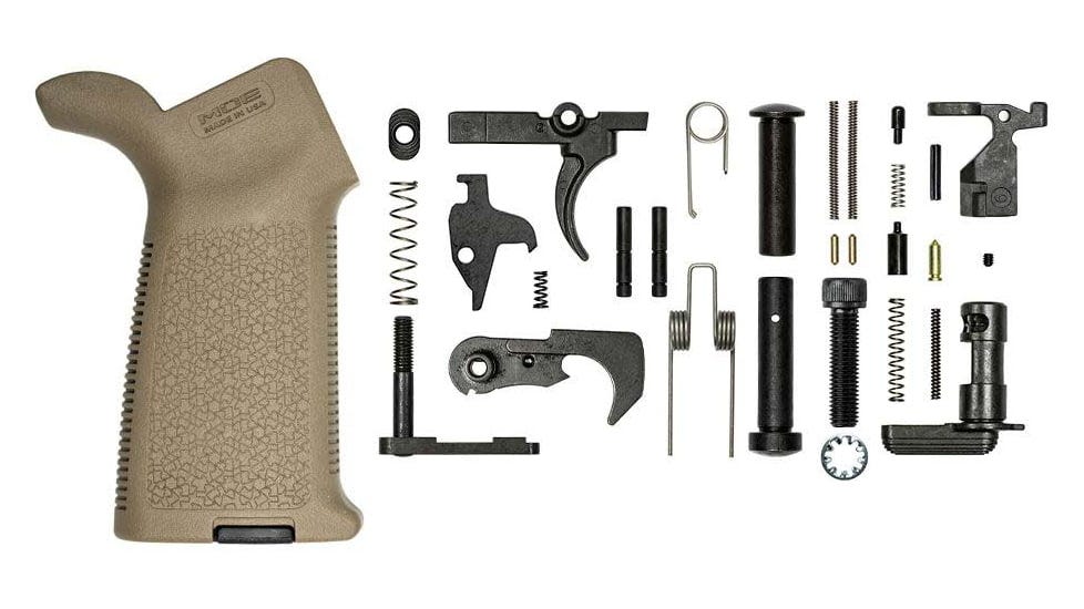 Aero Precision M4E1 Lower Parts Kit FDE w/Magpul MOE Grip
