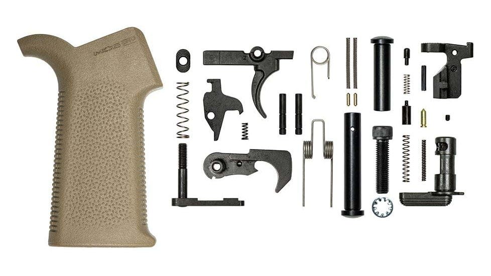Aero Precision M5 Lower Parts Kit FDE Magpul Grip MOE SL
