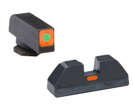 AmeriGlo Cap Set Night Sights Green Front / Orange Rear for Glock Gen1-4