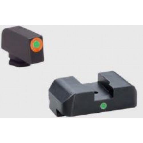 AmeriGlo I-Dot Night Sights Glock 17/ 19 Gen 5 Black