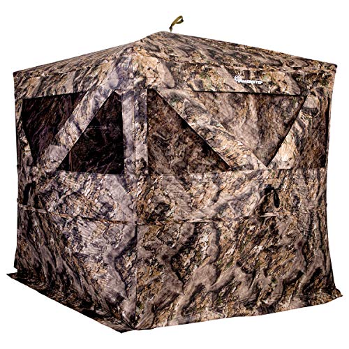 Ameristep Pro Series Thermal Hub Blind 4 Person Insulated Mossy Oak Elements Terra