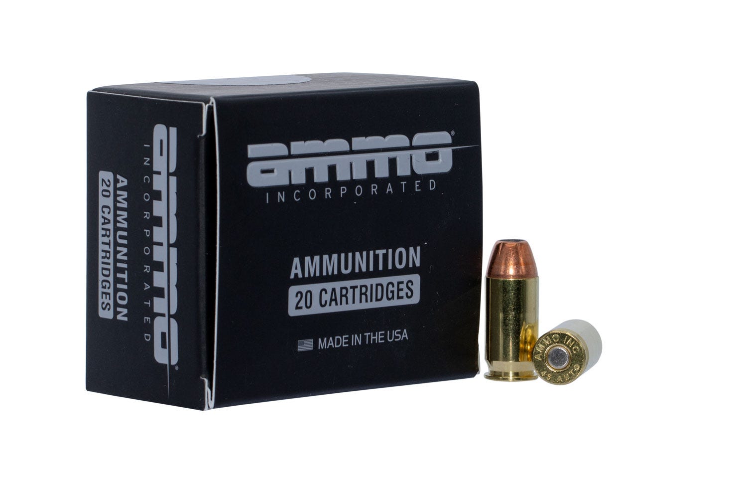 AMMO INC JESSE JAMES BLACK LABEL 45 ACP 230GR JACKETED HOLLOW POINT 20 ROUNDS PER BOX
