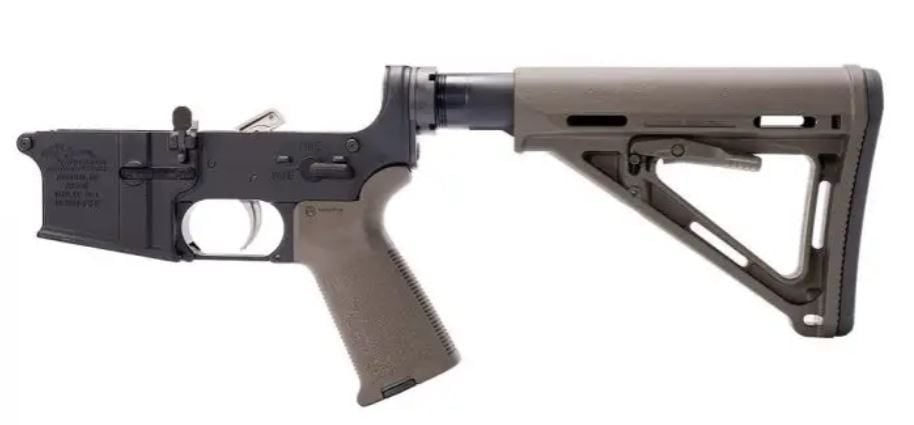 Anderson Manufacturing AM-15 Complete Lower OD Green