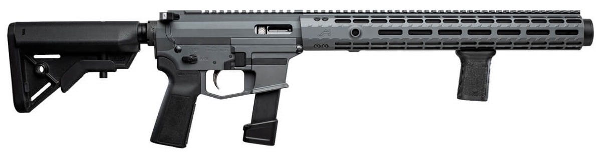 Angstadt Arms Vanquish-9 Sniper Grey 9mm 16" Barrel 17-Rounds Integrally Suppressed