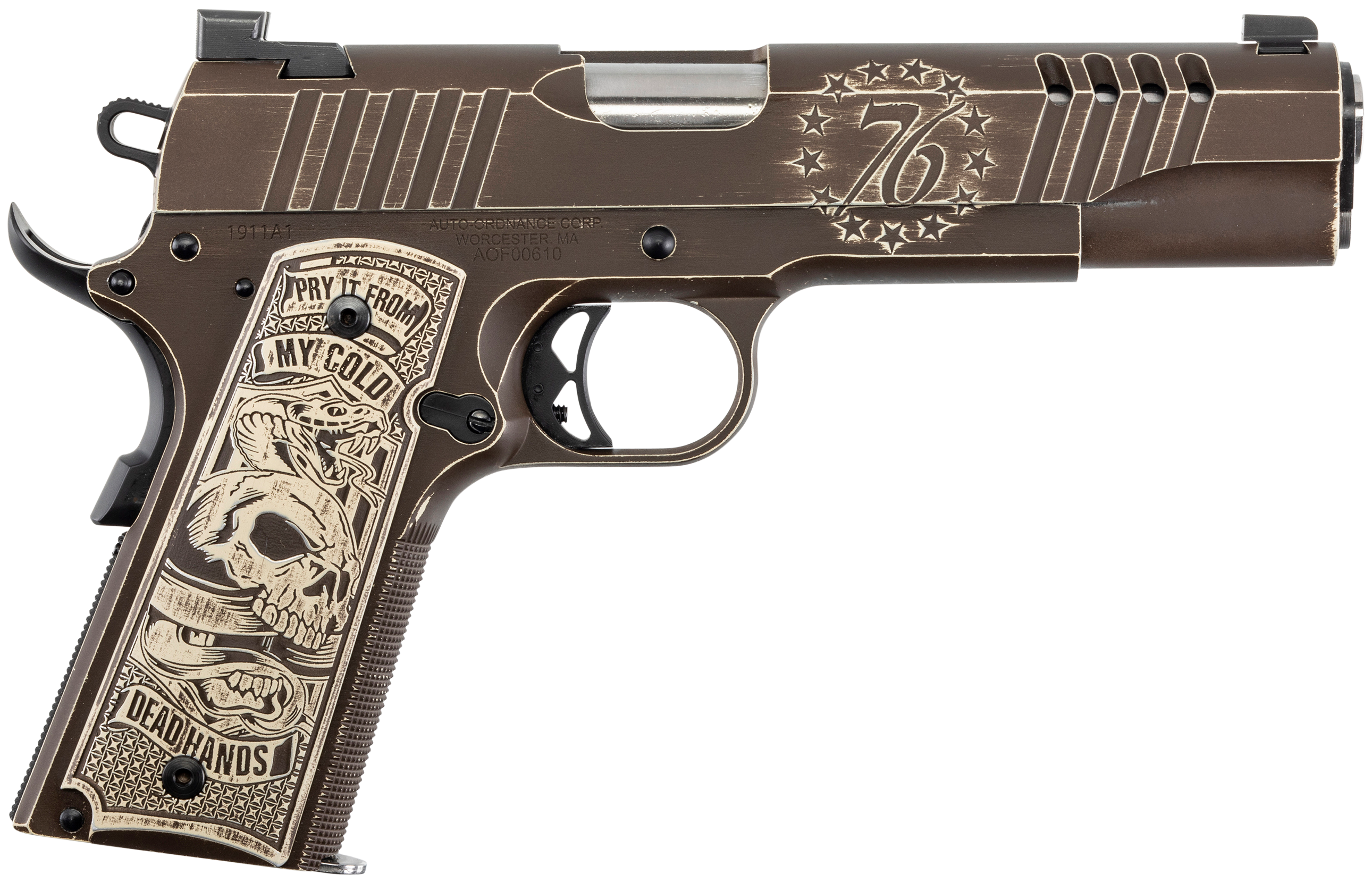 Auto-Ordnance 1911 A1 Cold Dead Hands .45 ACP 5" Barrel 7-Rounds