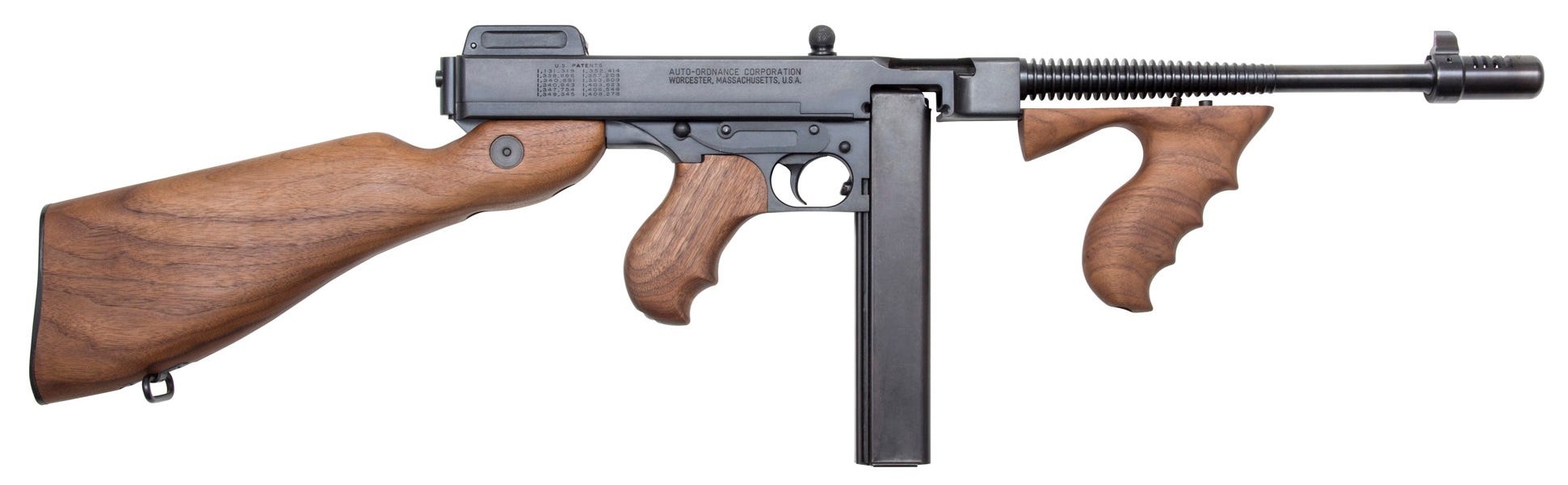 Auto-Ordnance Thompson 1927A-1 Deluxe SBR Walnut .45 ACP 10.5" Barrel 30-Rounds